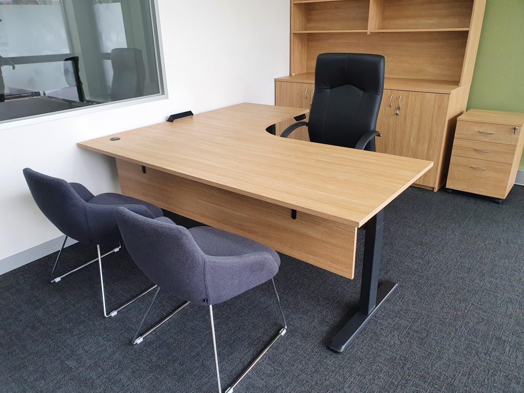 Victorian Parliament executive desk